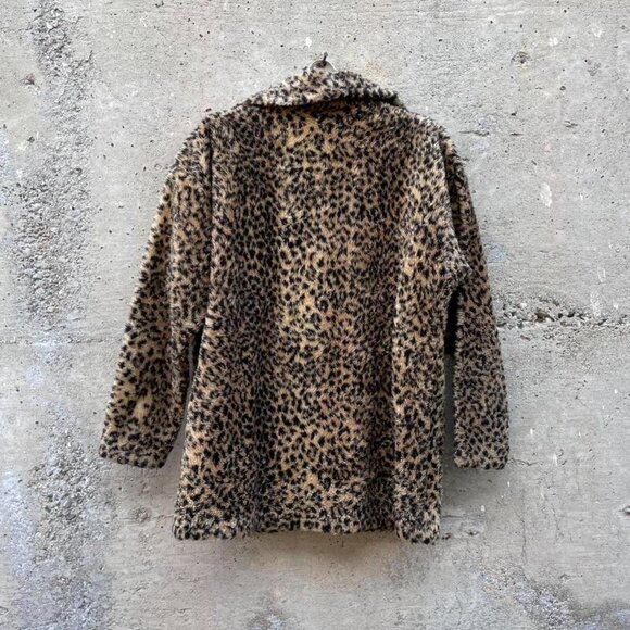 vintage 90s cheetah print jacket - Picture 4 of 7